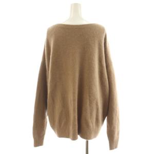 Spick&Span 23AW 2WAYフォックスシルクニット セーター 長袖 絹 ベージュ 23080200632030 /AN43