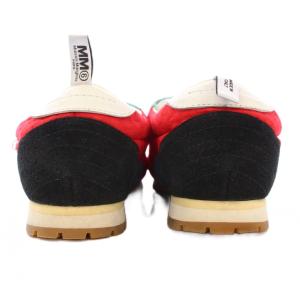 MM6 Maison Margiela Pull-Tab sneakers プルタブスニーカー シューズ ローカット 切替 36 赤 レッド /BB