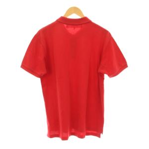 PLAY Comme des Garçons AD2003 MEN RED HEART POLO ポロシャツ カットソー 鹿の子 半袖 ワッペン コットン
