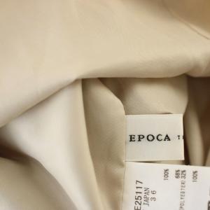 EPOCA THE SHOP E25117 フレアスカート ロング 花柄 36 ベージュ 黄色 /G