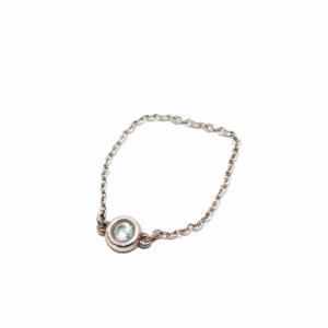 エルサ ペレッティ バイザヤード リング アクアマリン 925 12号