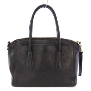 FURLA Tessa テッサ サッチェルバッグ 2WAY ハンドバッグ ショルダーバッグ レザー ロゴチャーム 黒