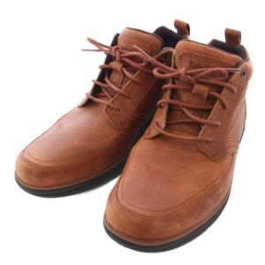 Timberland SENSORFLEX ブーツ スニーカー シューズ レザー US9W 27cm 茶 A1JO9 /TK