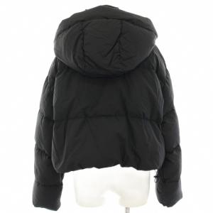 MILA OWEN MILAOWEN 22AW フード付きフレンチダウンショートジャケット ナイロン F 黒 ブラック 09WFC225135