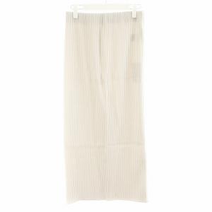 24SS トタンテレコタイトスカート ロング丈 40 グレー 24060240505010 /AN21