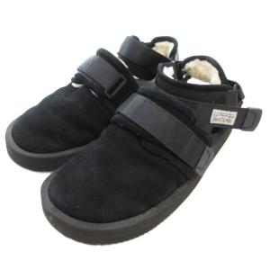 サンダル スエード 25cm 黒 ブラック NOTS-VM /BS