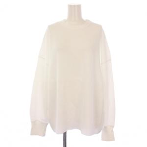 25SS APSTUDIO 別注サーマルプルオーバー カットソー 長袖 クルーネック F 白 25070587004010