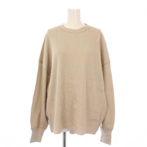 25SS APSTUDIO 別注サーマルプルオーバー カットソー 長袖 クルーネック F ベージュ 25070587004010