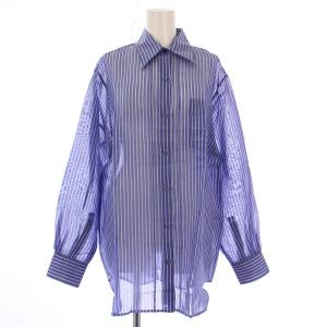 24SS Sheer Stripe Shirt