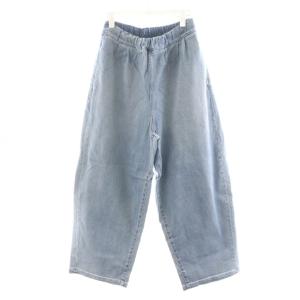 25SS SUVIN Relax DENIM デニムパンツ ジーンズ ジーパン イージーパンツ 38 青