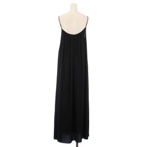 EVERYDAY I LIKE 24SS Camisole Dress キャミソールドレス フレアワンピース マキシ ロング 無地 38