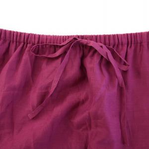 Plage 25SS Co/Si コットンシルクラインティアードスカート フレア イージー マキシ ロング ウエストゴム