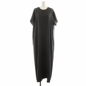 24SS リラクシングワンピース ロング丈 半袖 38 グレー 24040586209010 /AN12