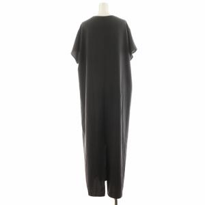AP STUDIO 24SS リラクシングワンピース ロング丈 半袖 38 グレー 24040586209010 /AN12