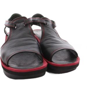 CAMPER サンダル ウェッジソール 厚底ソール 36 黒 /YM