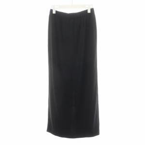 24AW Newウエストゴムマキシスカート タイトスカート F 黒 ブラック 24060586502030