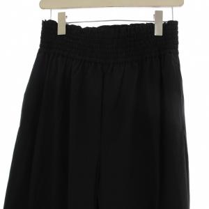 JOURNAL STANDARD 24SS タグ付き ナイロンストレッチワイドパンツ ストレート 40 黒 ブラック 24030400911210