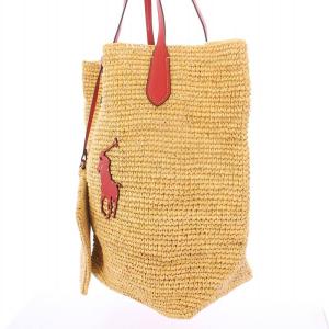 Polo by Ralph Lauren BIG Pony ラフィアラージトートバッグ