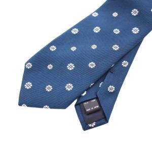 BARNEYS NEW YORK ネクタイ シルク 花柄 ネイビー /YM