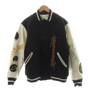ECHO VERSITY JACKET M ブラック