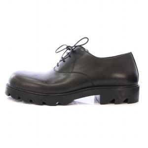 BOTTEGA VENETA タイヤロートップレースアップダービーシューズ 45 ブラック