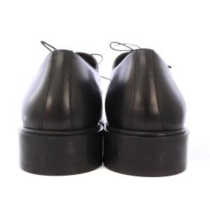 BOTTEGA VENETA タイヤロートップレースアップダービーシューズ 45 ブラック