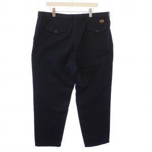 GUCCI チノパン GGロゴ ワッペン 58 ネイビー