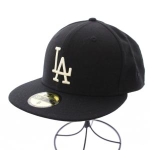 59FIFTY Archive Patch ロサンゼルスドジャース クーパーズタウンブラックグレーアンダーバイザーキャップ