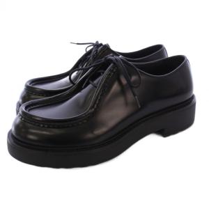 ダイアパソン オペークブラッシュドレザーシューズ 9 ブラック 2EG419