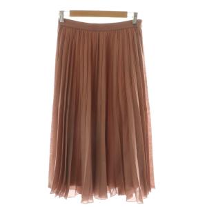 プリーツスカート フレア ロング 4 ピンク K1S40-238-12 /NQ
