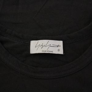 Yohji Yamamoto POUR HOMME COTTON SINGLE JERSEY ROUND NECK LONG SLEEVE コットンシングルジャージーラウンドネックロングスリーブ