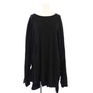 FLUFFY COTTON FRAISE STITCH GATHER DETAIL LONG SLV T