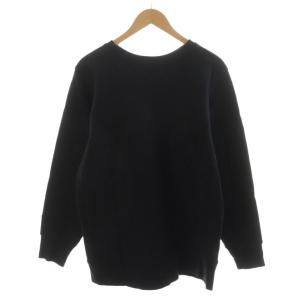 Champion リバースウィーブ クルーネック スウェット L ブラック C5-A001