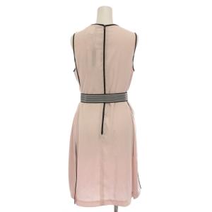 SPORTMAX CODE ノースリーブ ワンピース ひざ丈 42 ピンク 72210442000 /YM