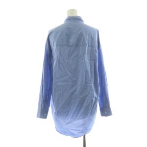 Spick&Span 50コットンオーバーシャツ ブラウス 長袖 F ブルー 23050200208030 /NQ