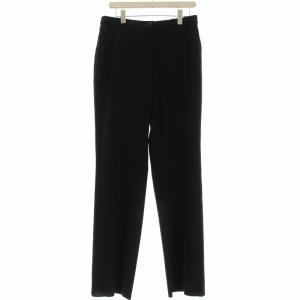 スラックス ストレートパンツ ロゴ 76 黒 ブラック 0553561 /OR