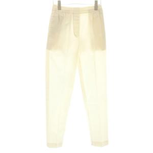 19SS CLASSIC CHINO EASY TROUSER チノパン テーパード イージー XS 白