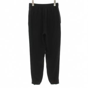 Theory 22SS POWDER CREPE JOGGER PANTS ジョガーパンツ テーパード XS 黒 ブラック