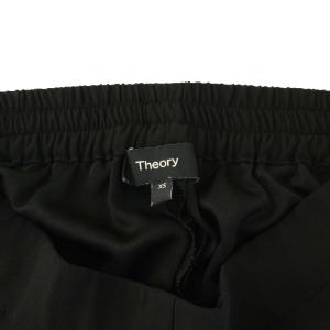 Theory 22SS POWDER CREPE JOGGER PANTS ジョガーパンツ テーパード XS 黒 ブラック