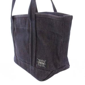 PORTER GIRL 吉田カバン FRIEND TOTE DENIM トートデニム ハンドバッグ ロゴ S インディゴ