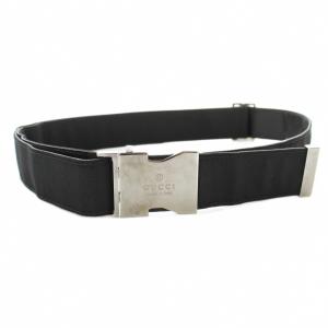 ベルト バックル ナイロン レザー 黒 ブラック 1450-1429 /KU OH