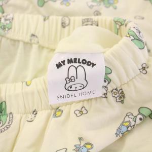 SNIDEL HOME MY MELODY マイメロディ マイスウィートピアノ 総柄ロングパンツ ルームシェア イージー
