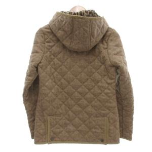 Traditional Weatherwear ハーフコート ジャケット キルティング 裏地レオパード柄 34 ベージュ /JS