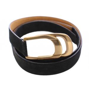 リングベルト スエード 黒 ブラック 1192-1305 /BB OH