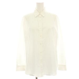 シャツ ブラウス 長袖 38 白 ホワイト G5M08-717-02 /HN