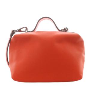 Longchamp ハンドバッグ ショルダーバッグ 2way レザー オレンジ 10187987017 /AN3