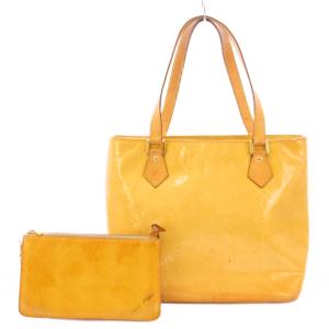 モノグラム ヴェルニ リードPM トートバッグ イエロー