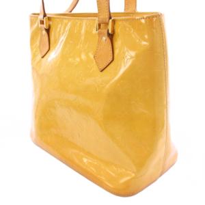 LOUIS VUITTON モノグラム ヴェルニ リードPM トートバッグ イエロー