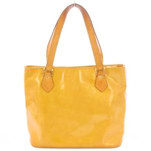 LOUIS VUITTON モノグラム ヴェルニ リードPM トートバッグ イエロー