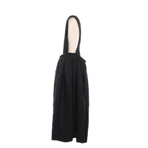 COMME des GARCONS COMME des GARCONS コムコム ジャンパースカート チェック柄 M ブラック